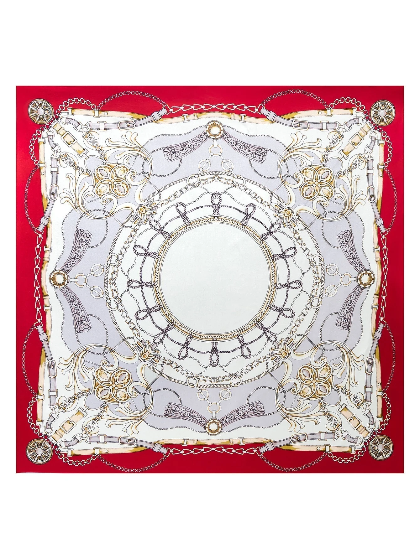 Foulard Châle Carré 100% Soie de Mûrier Imprimé 88*88cm - Image 30