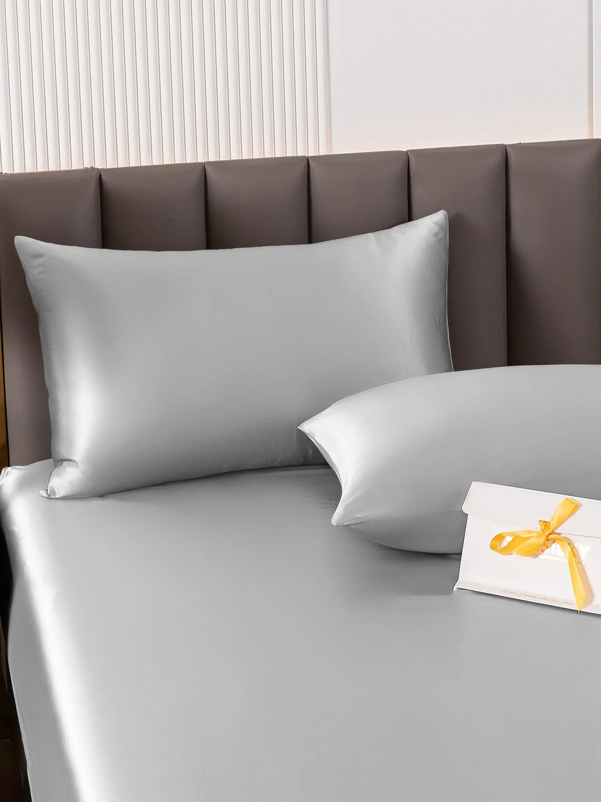 2x Taie d’Oreiller En Soie 19Momme - Fermeture à glissière cachée - Image 48