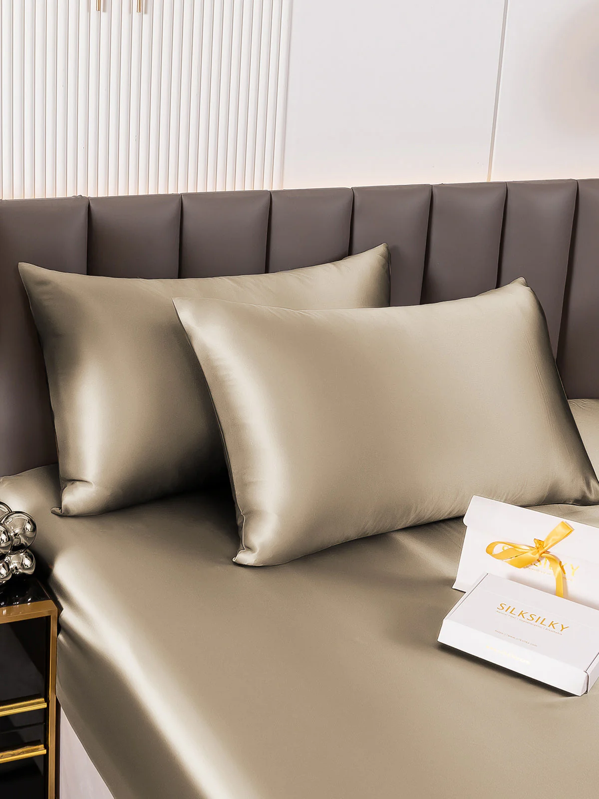 2x Taie d’Oreiller En Soie 19Momme - Fermeture à glissière cachée - Image 71