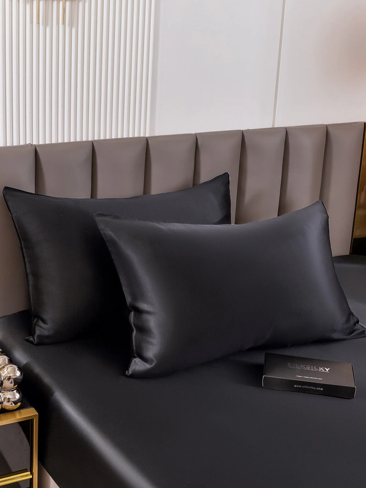 2x Taie d’Oreiller En Soie 19Momme - Fermeture à glissière cachée - Image 8