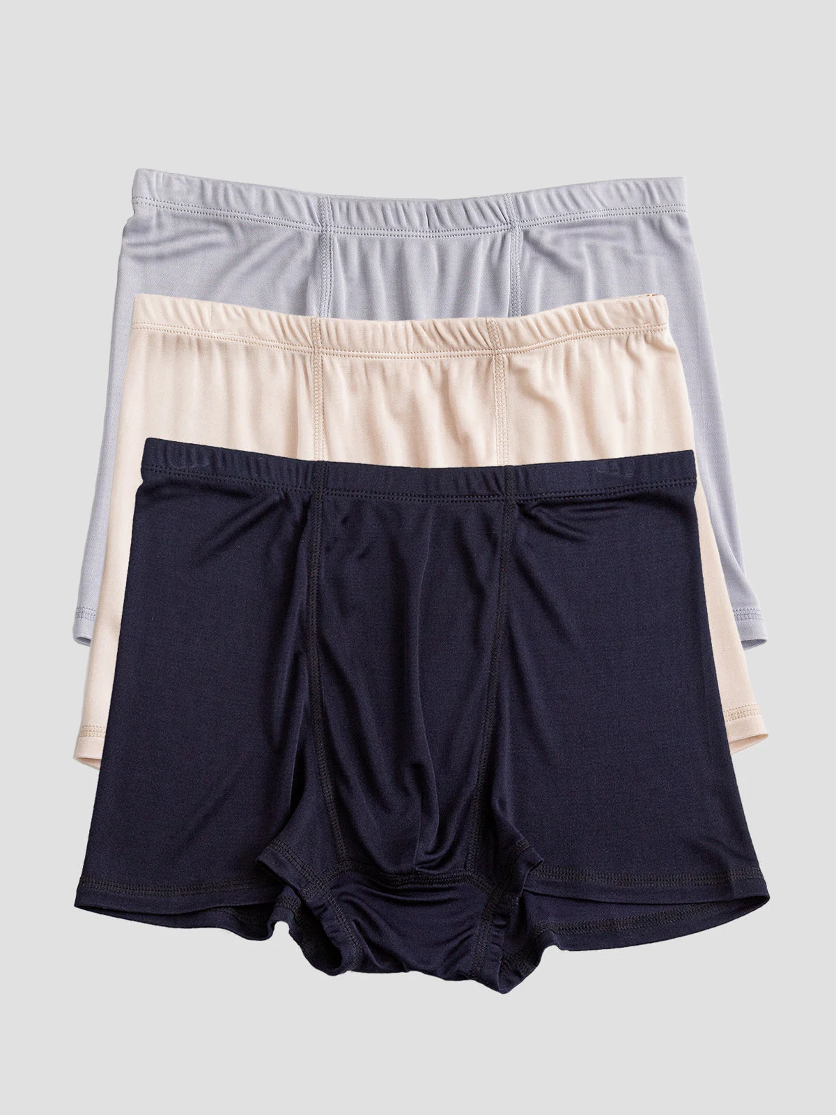 Lot de 3 Boxers Homme en Soie Pure - Image 18