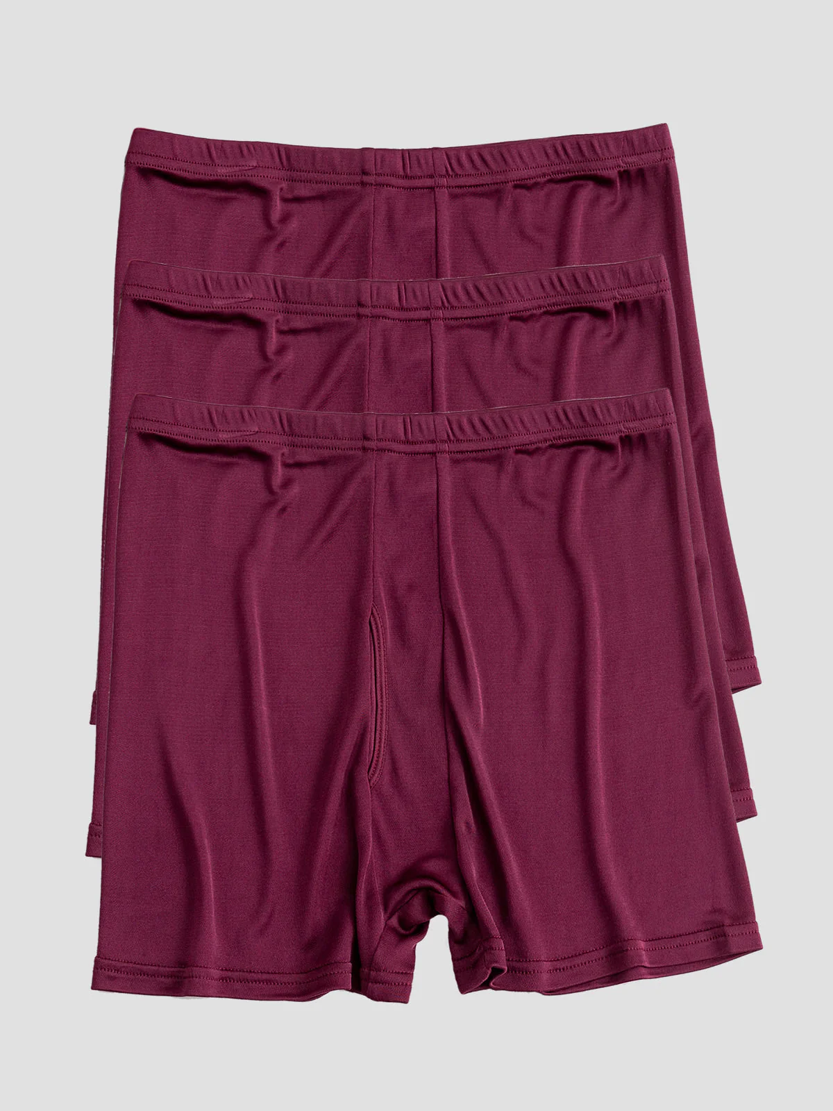3 Boxers Homme en Soie Pure avec Devant Ouvert - Image 22