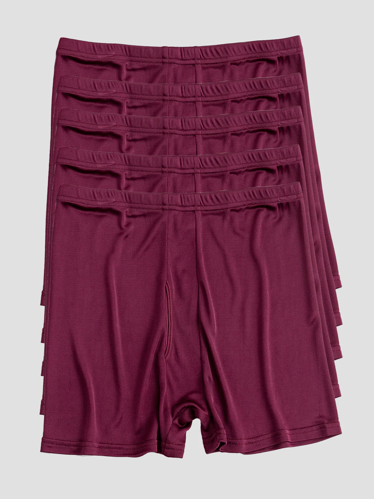 5 Boxers Homme en Soie Pure avec Ouverture à Braguette - Image 19