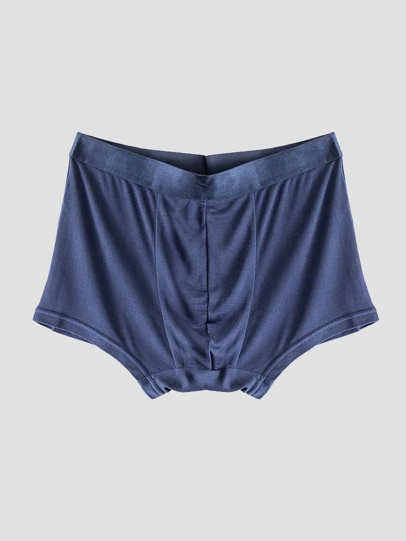 Boxers Homme En Soie Pure - Image 6