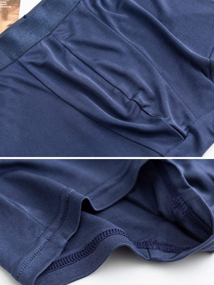 Boxers Homme En Soie Pure - Image 7