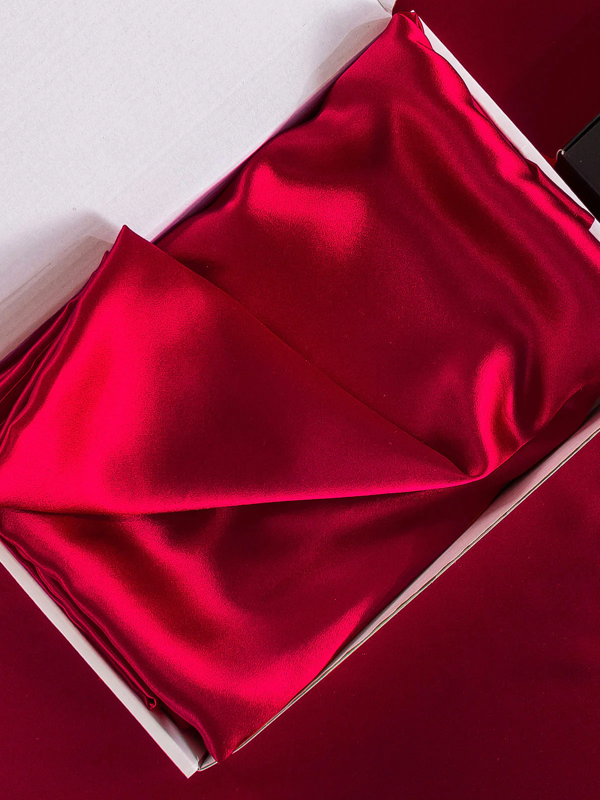 Taie d’Oreiller Simple Enveloppée En Soie 19Momme - Image 85