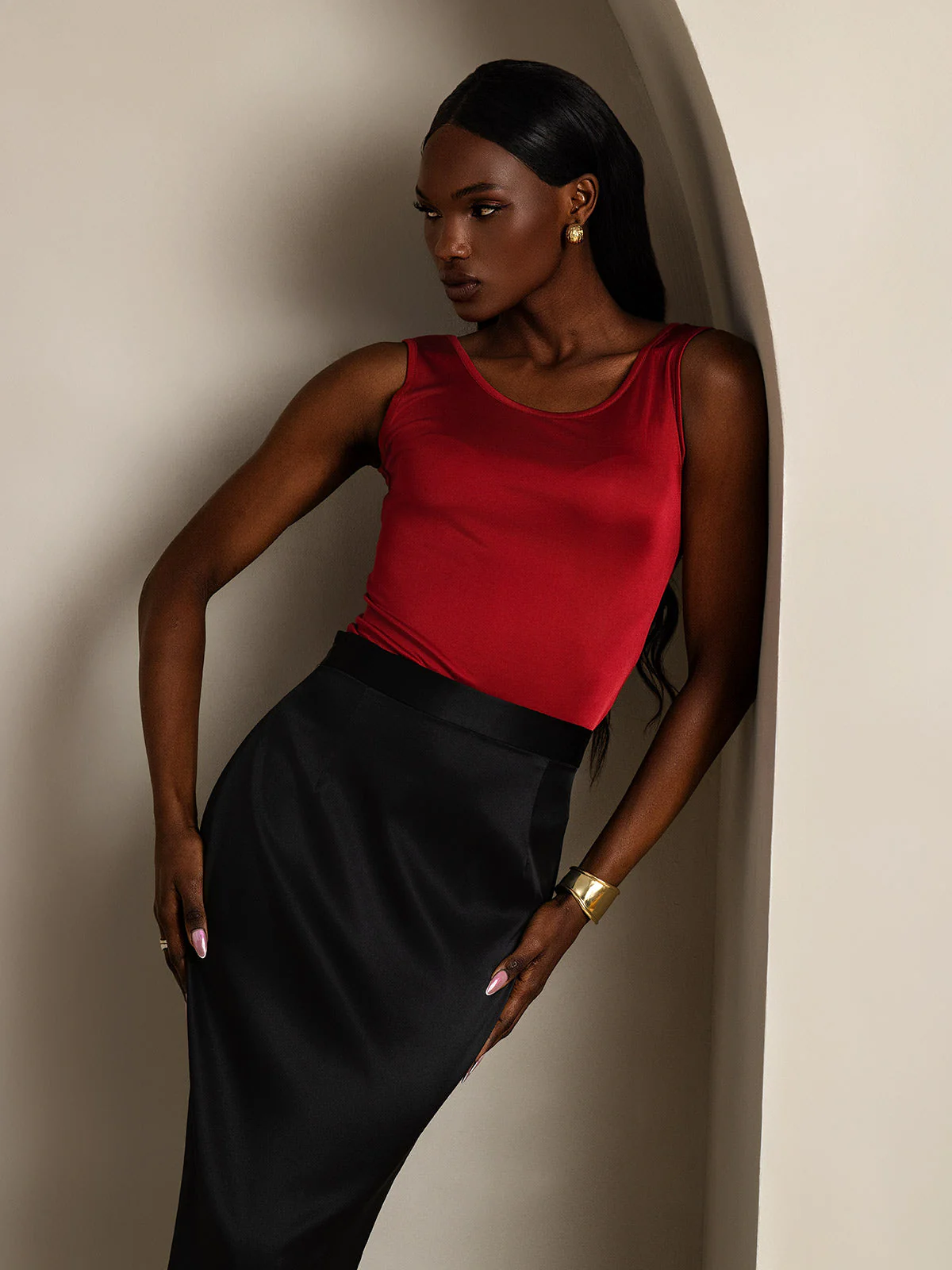 Débardeur Lounge En Pure Soie - Image 39