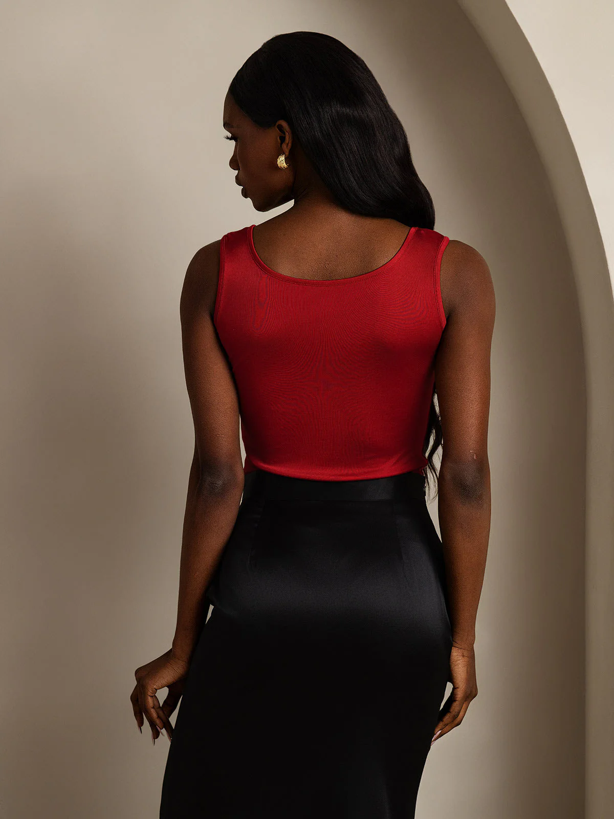 Débardeur Lounge En Pure Soie - Image 40