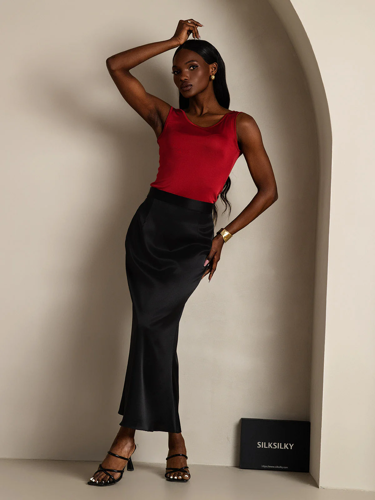 Débardeur Lounge En Pure Soie - Image 44