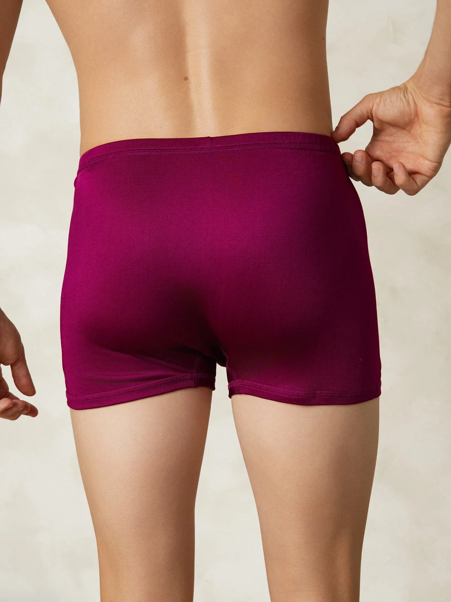 Pure Silk Boxers Homme Sous-vêtements - Image 21