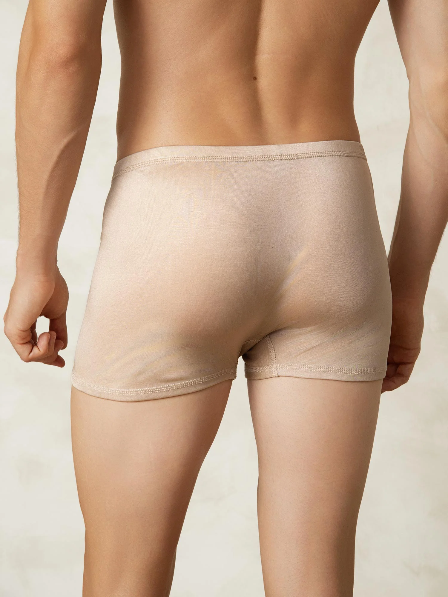 Pure Silk Boxers Homme Sous-vêtements - Image 25