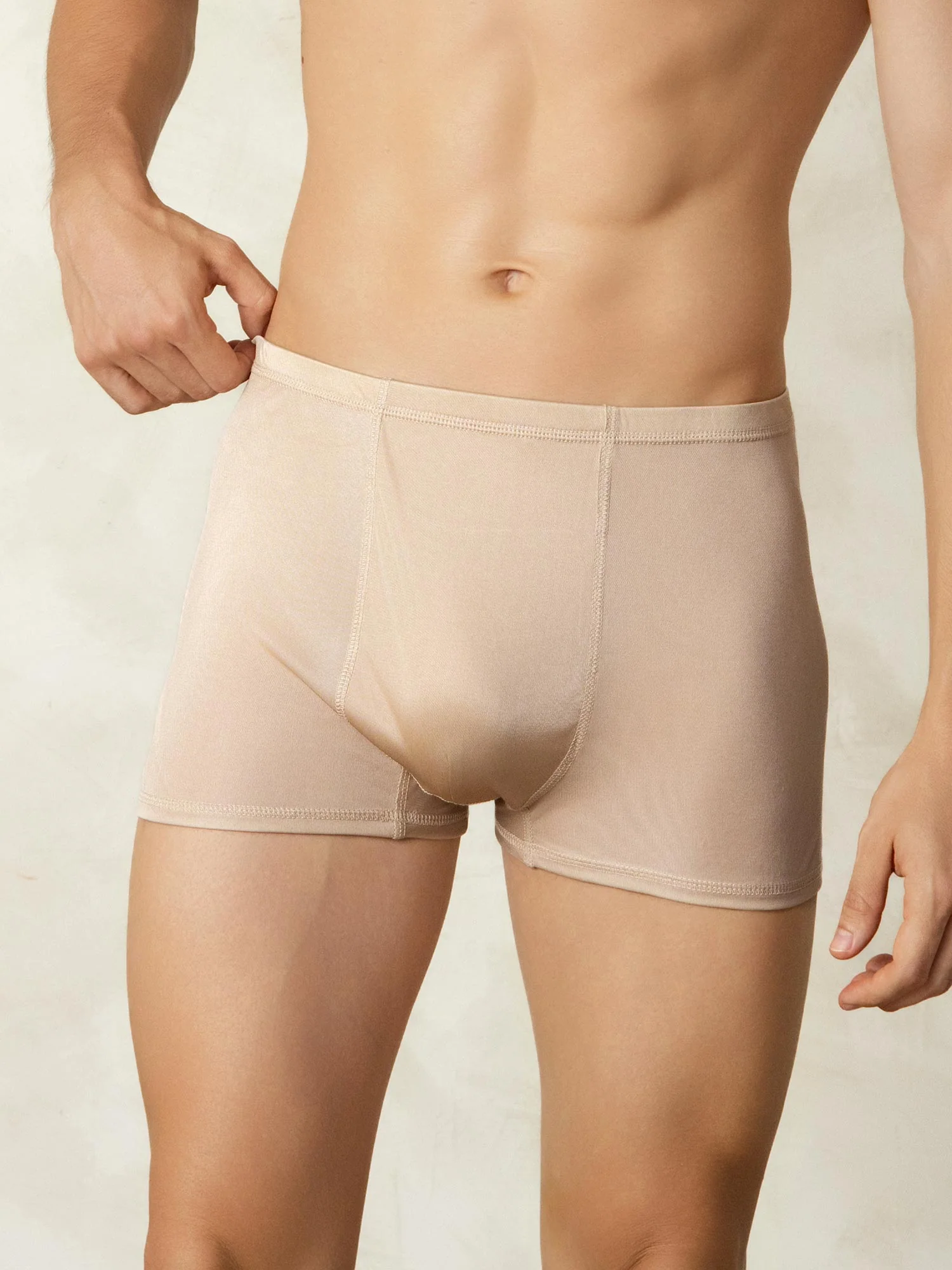 Pure Silk Boxers Homme Sous-vêtements - Image 26