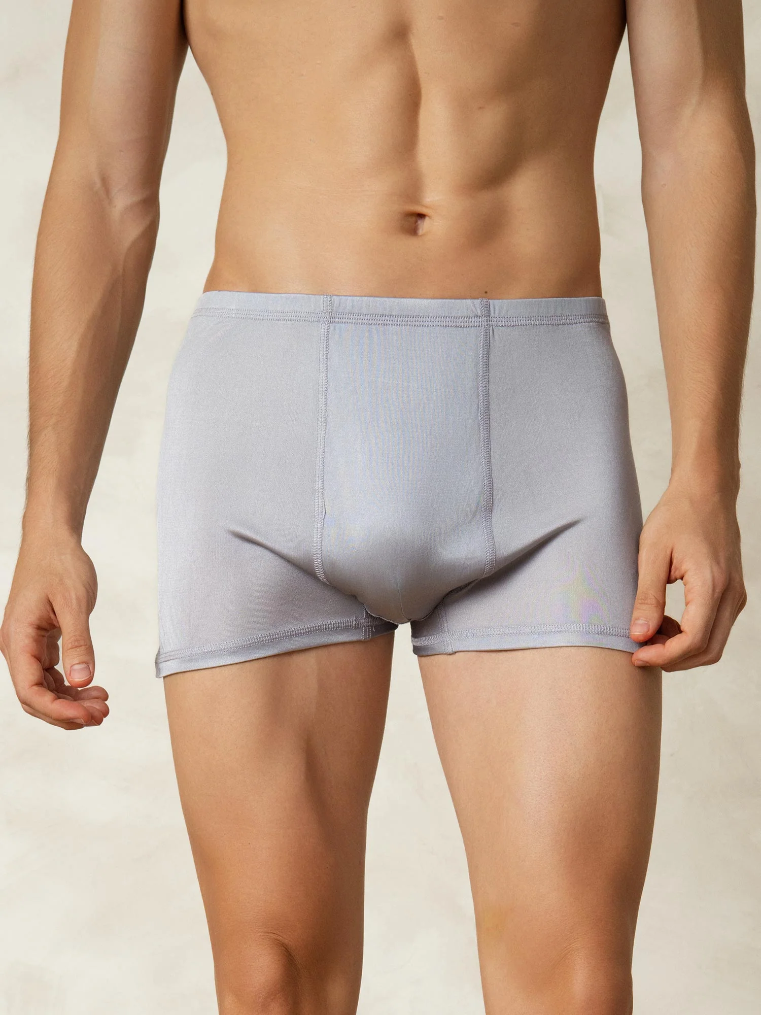 Pure Silk Boxers Homme Sous-vêtements - Image 3